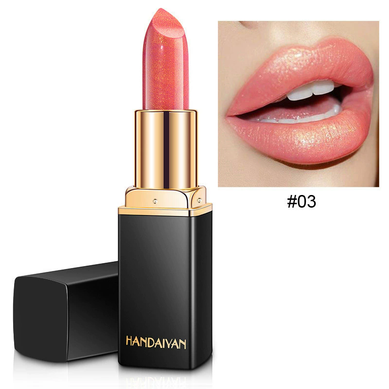 Waterproof Nude Glitter Lipstick Makeup Long Lasting Velve Red Mermaid Sexy Shimmer Lip Stick Cosmetics Beauty B2-775 view 8