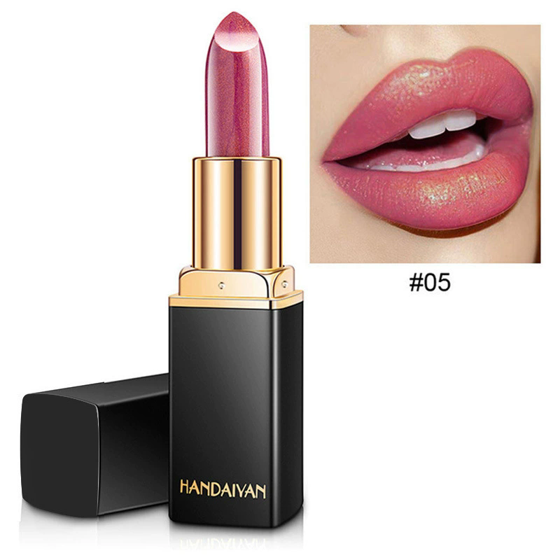Waterproof Nude Glitter Lipstick Makeup Long Lasting Velve Red Mermaid Sexy Shimmer Lip Stick Cosmetics Beauty B2-775 view 10