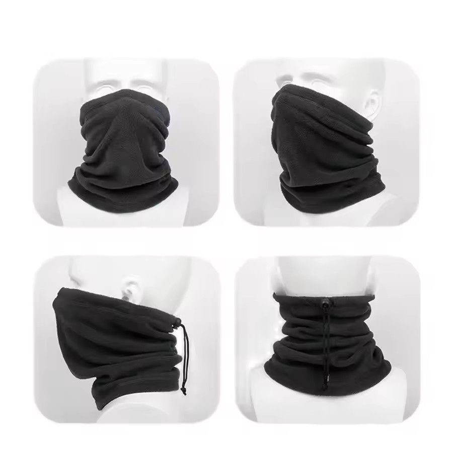 Polar Fleece Neck Tube Ear Warmer Fishing Skating Running Sport Scarf Face Mask Camping Hiking Neck Warmer Warm Cycling HeadwearFZ-477