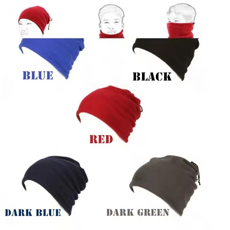Polar Fleece Neck Tube Ear Warmer Fishing Skating Running Sport Scarf Face Mask Camping Hiking Neck Warmer Warm Cycling HeadwearFZ-477