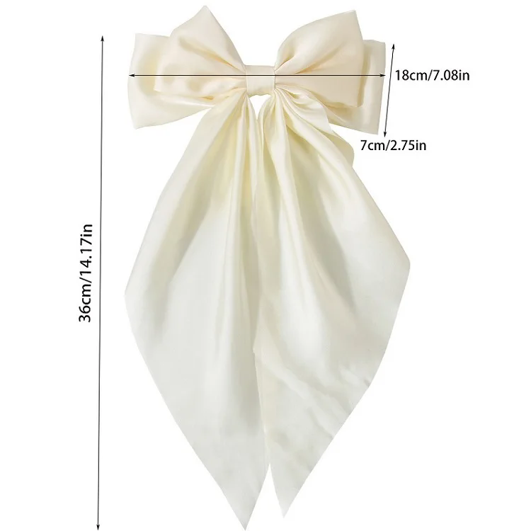New Bows Hair Clips Bow Barrette Headband for Girl Bow Ribbon Hair Clip C-320