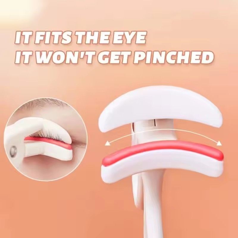 Natural Effect Eyelash Curler Cosmetic Tool Clip Silicone Pads Lash Curling Curler Eye Makeup Tools Eyelash Lift Tool