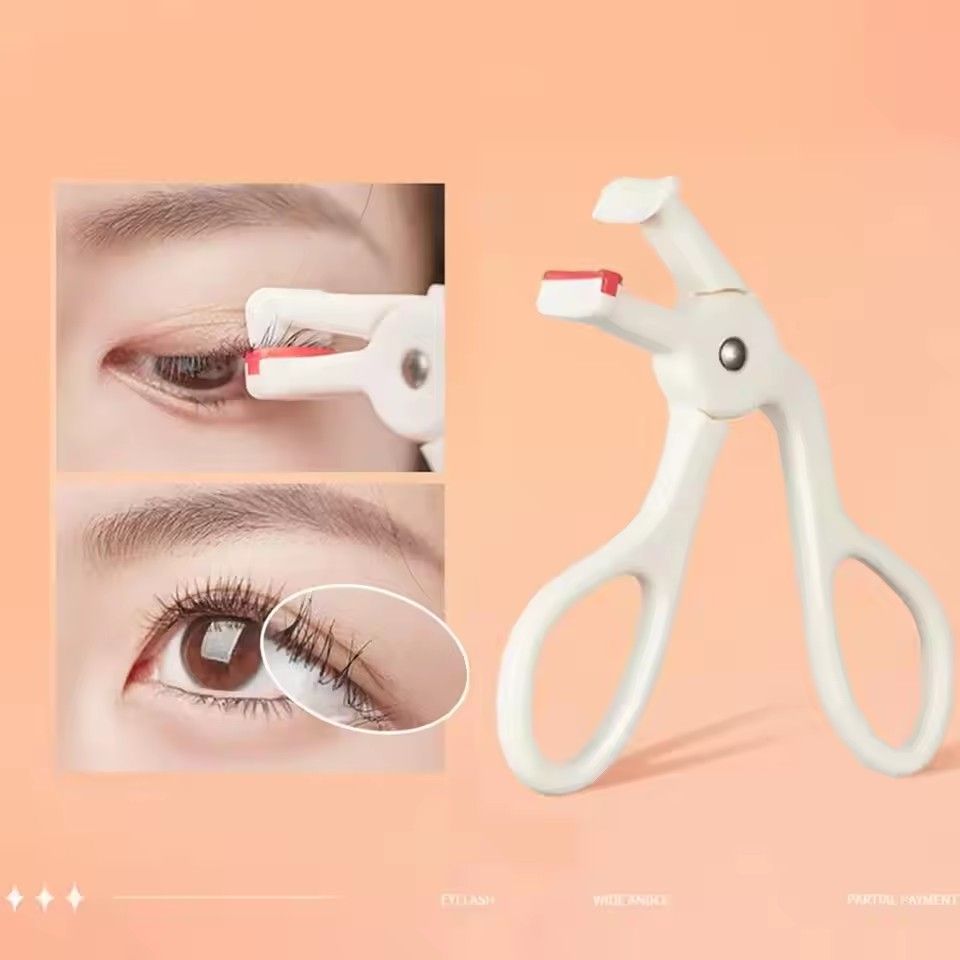Natural Effect Eyelash Curler Cosmetic Tool Clip Silicone Pads Lash Curling Curler Eye Makeup Tools Eyelash Lift Tool