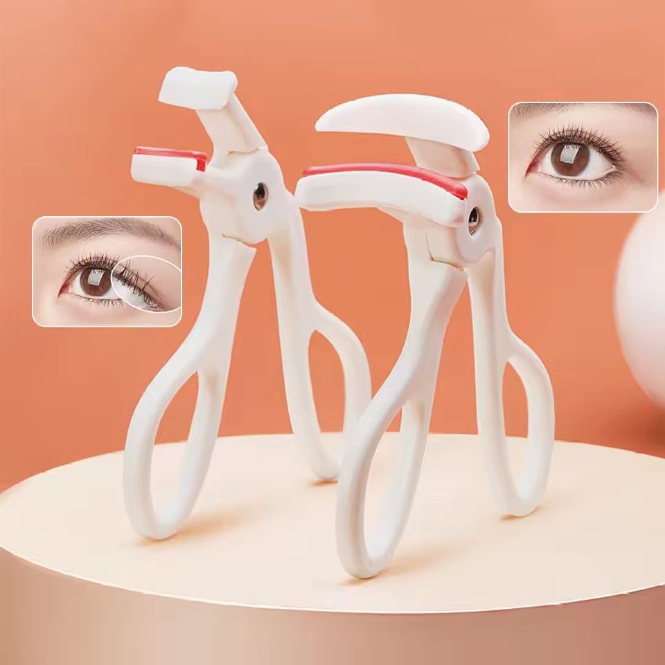 Natural Effect Eyelash Curler Cosmetic Tool Clip Silicone Pads Lash Curling Curler Eye Makeup Tools Eyelash Lift Tool