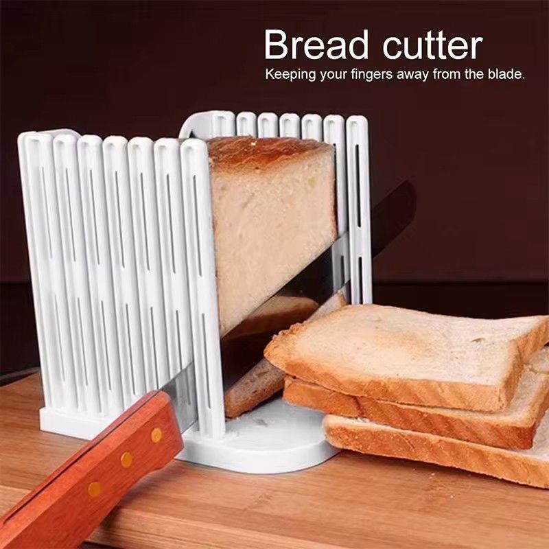 Rectangle Bread Slicer Cutter Mold Toast Loaf Cutting Pro Bread Slicer Cutter Mold Maker Slicing Guide Loaf Kitchen Tools Ship