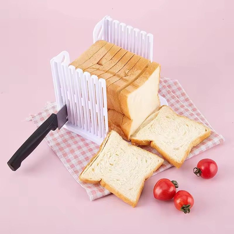 Rectangle Bread Slicer Cutter Mold Toast Loaf Cutting Pro Bread Slicer Cutter Mold Maker Slicing Guide Loaf Kitchen Tools Ship