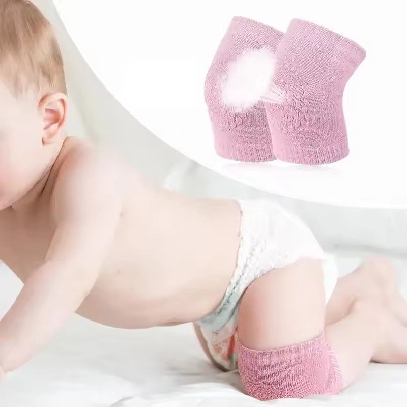 Unisex Baby Toddlers Kneepads Crawling Anti-Slip Knee Elbow Pads Infants Toddlers Protector Safety Kneepad Leg Warmer Socks F3-459