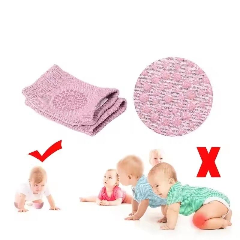 Unisex Baby Toddlers Kneepads Crawling Anti-Slip Knee Elbow Pads Infants Toddlers Protector Safety Kneepad Leg Warmer Socks F3-459
