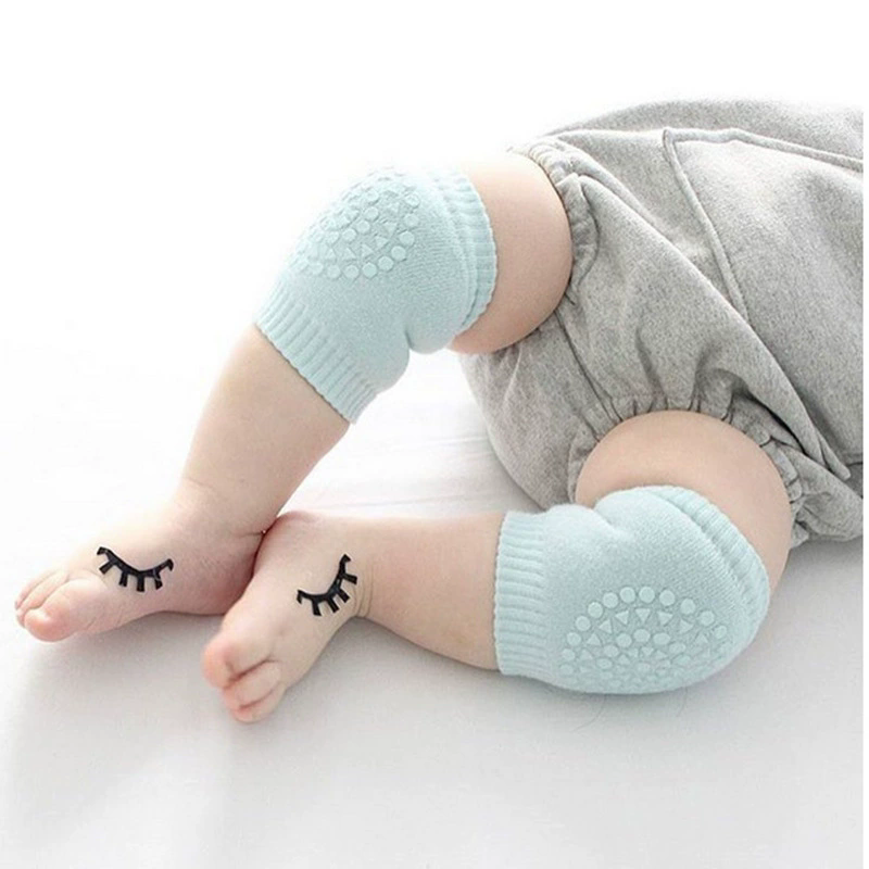 Unisex Baby Toddlers Kneepads Crawling Anti-Slip Knee Elbow Pads Infants Toddlers Protector Safety Kneepad Leg Warmer Socks F3-459