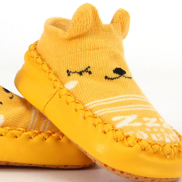 Baby Socks With Rubber Soles Infant Sock Newborn Autumn Winter Children Floor Socks Shoes Anti Slip Soft Sole Sock