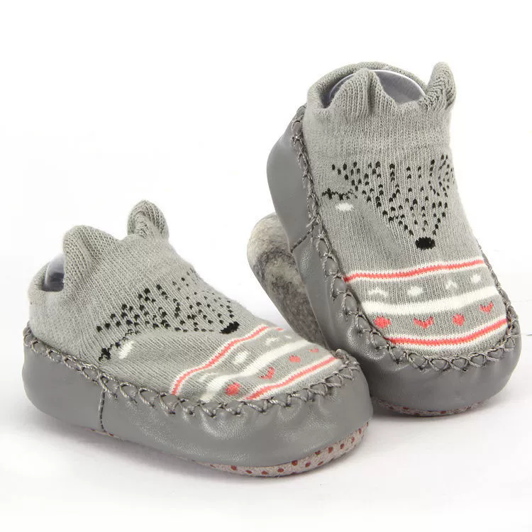 Baby Socks With Rubber Soles Infant Sock Newborn Autumn Winter Children Floor Socks Shoes Anti Slip Soft Sole Sock