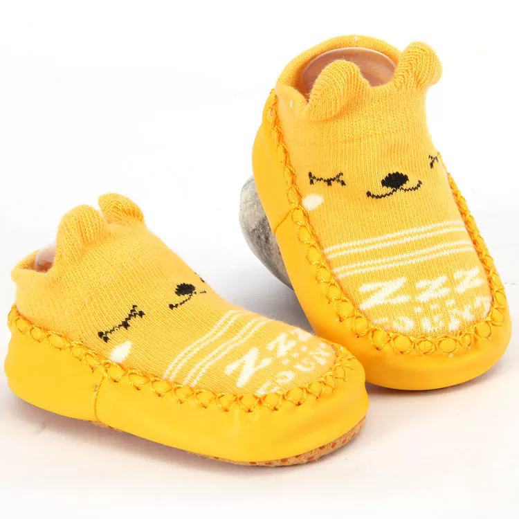 Baby Socks With Rubber Soles Infant Sock Newborn Autumn Winter Children Floor Socks Shoes Anti Slip Soft Sole Sock