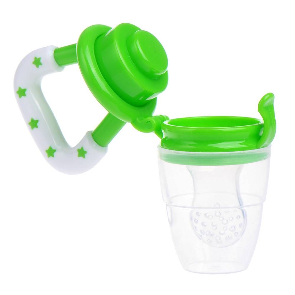 Baby Fruit Eating Supplement Photography Accessories Food Grade Silicone Teether Baby Puree Bag Teething Stick