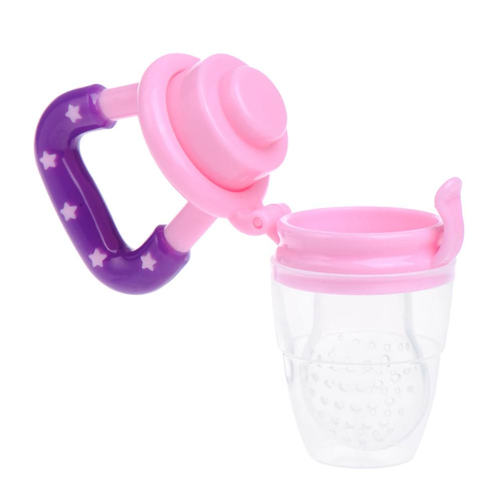 Baby Fruit Eating Supplement Photography Accessories Food Grade Silicone Teether Baby Puree Bag Teething Stick
