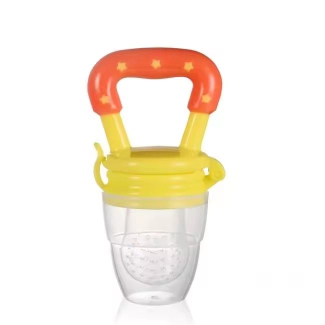 Baby Fruit Eating Supplement Photography Accessories Food Grade Silicone Teether Baby Puree Bag Teething Stick