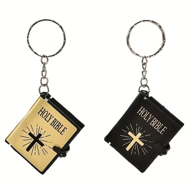 men's mini Bible keychain, decorative mini book  A-2000