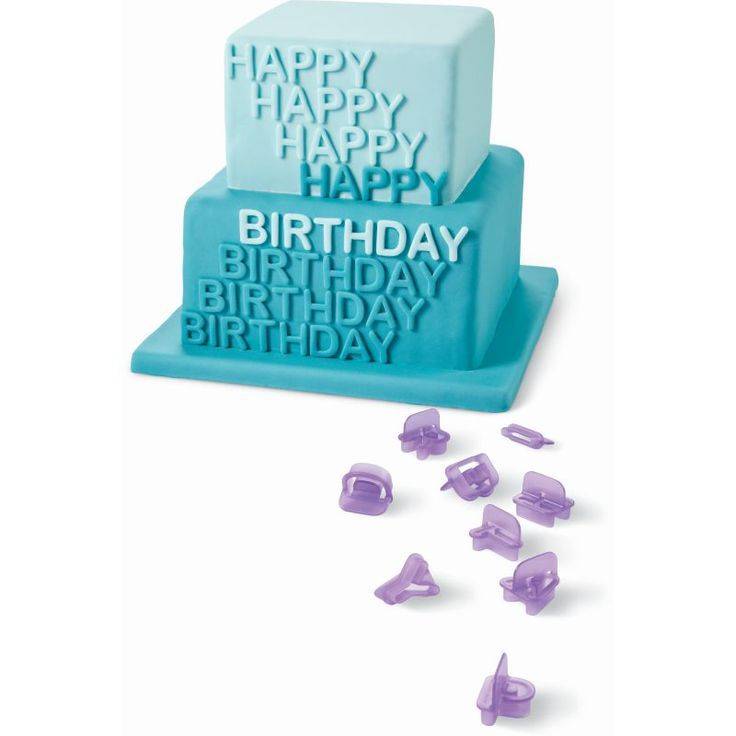 40pcs Alphabet Number Letter Character Fondant Cake Decorating Set Icing Cutter Moulds Cake Toolse J--89