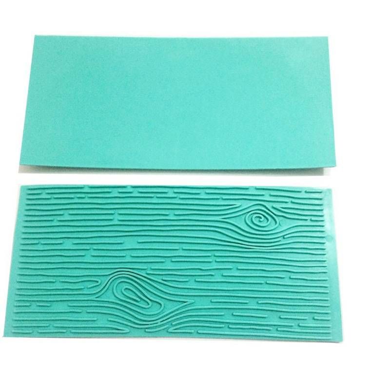 2pcs/set Texture Silicone Mold Of Tree Bark + Brick Wall Silicone Mat Fondant Cake Decorating Tools BakewareD13--7