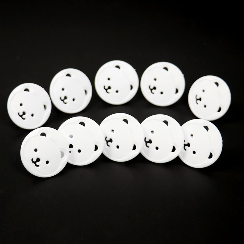 10pcs Baby Safety Child Electric Socket Outlet Plug Protection Security Two Phase Safe Lock Cover Kids Sockets Cover Plugs E-1124