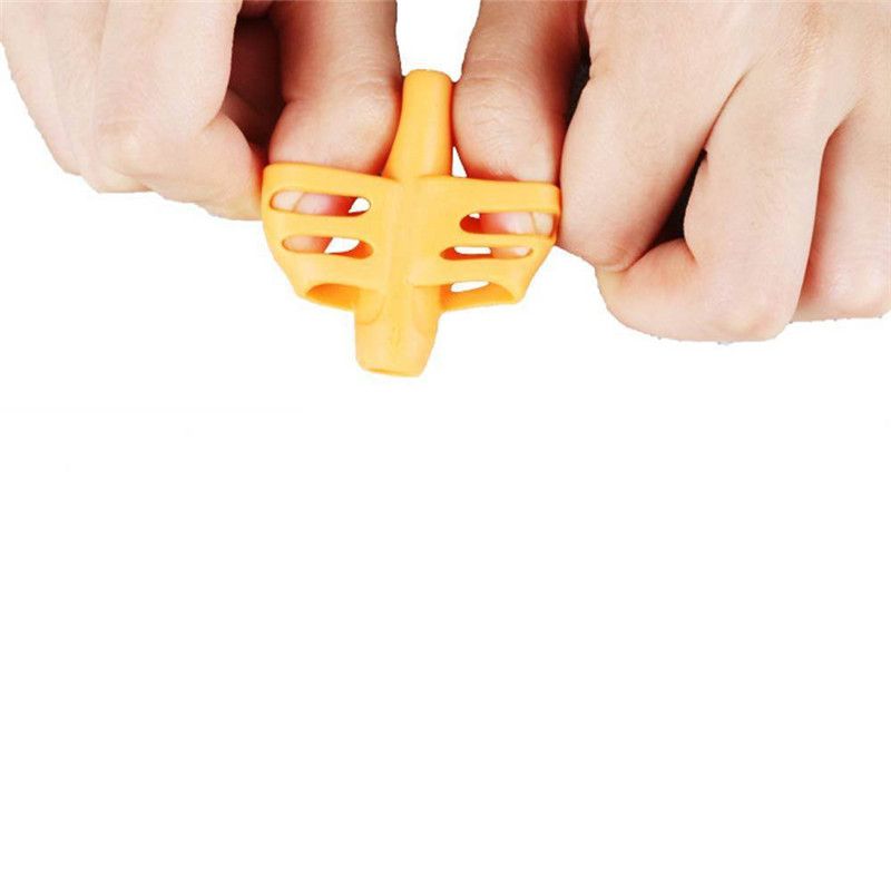 3Pcs/Set Non-toxic Children Pencil Holder Pen Writing Aid Grip Posture Correction Tools Office School Supplies E-413