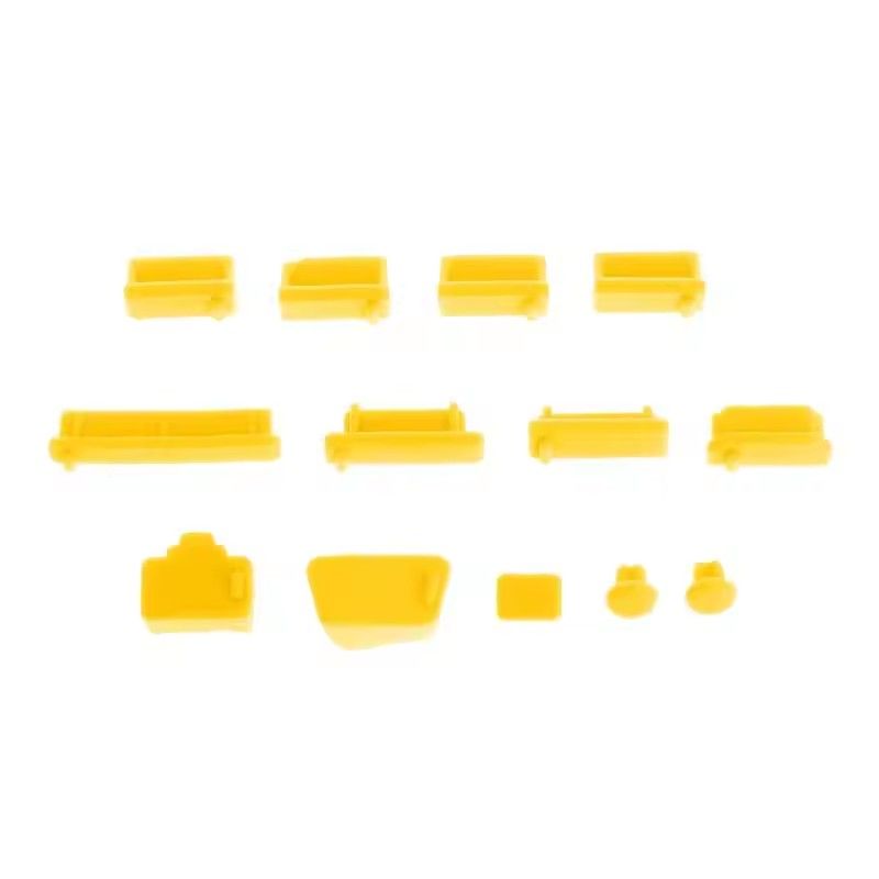 13pcs Colorful Silicone Anti Dust Plug Cover Stopper Laptop dust plug laptop dustproof usb dust plug Computer Accessories A-1273