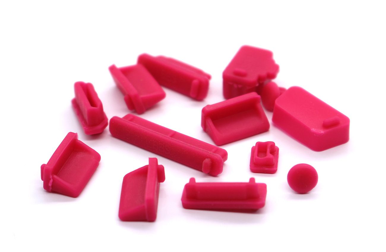 13pcs Colorful Silicone Anti Dust Plug Cover Stopper Laptop dust plug laptop dustproof usb dust plug Computer Accessories A-1273