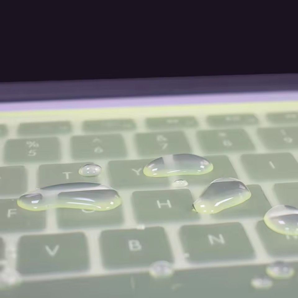 Universal Laptop Cover Keyboard Skin Dustproof Waterproof Soft Silicone Protector Generic for 12-14 inch and 15-17 inch E-1087