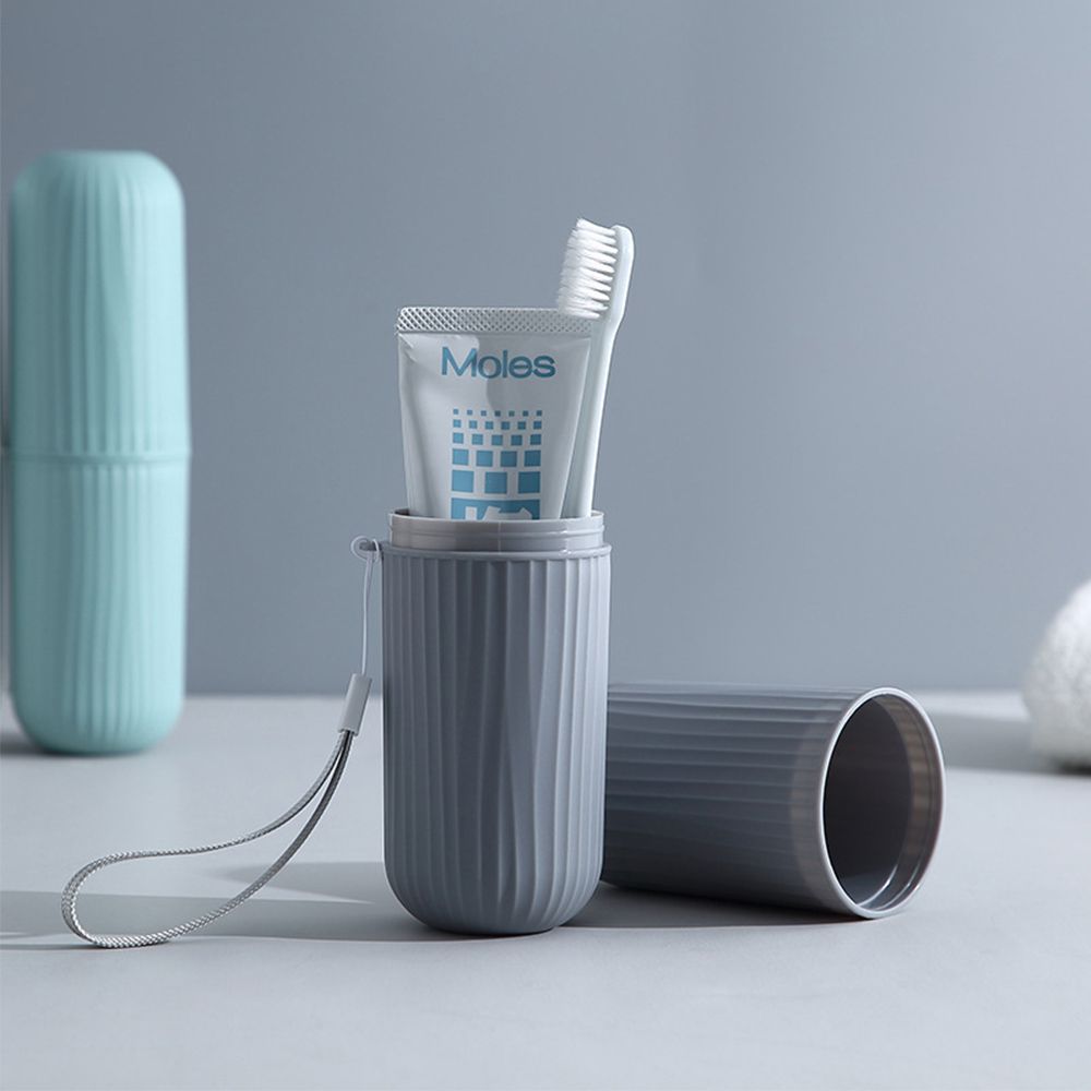 Travel Portable Toothbrush Toothpaste Holder Storage Case Box Organizer Household Storage Cup Outdoor Holder Bathroom Tool &