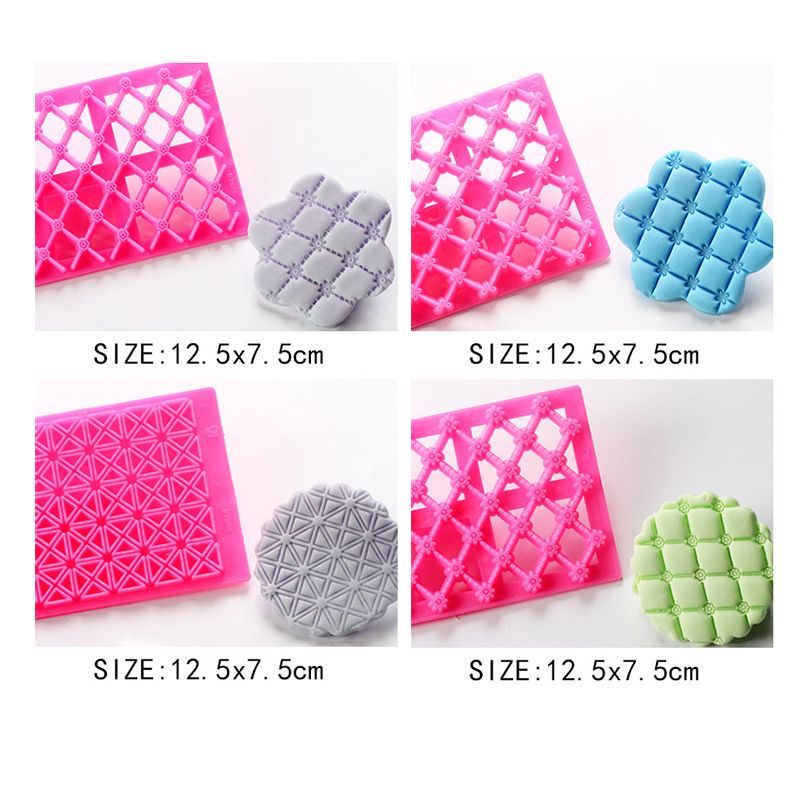 9 Baking Mold Sets Biscuit Tool Plastic Cake Mould Fondant Decoration E-576