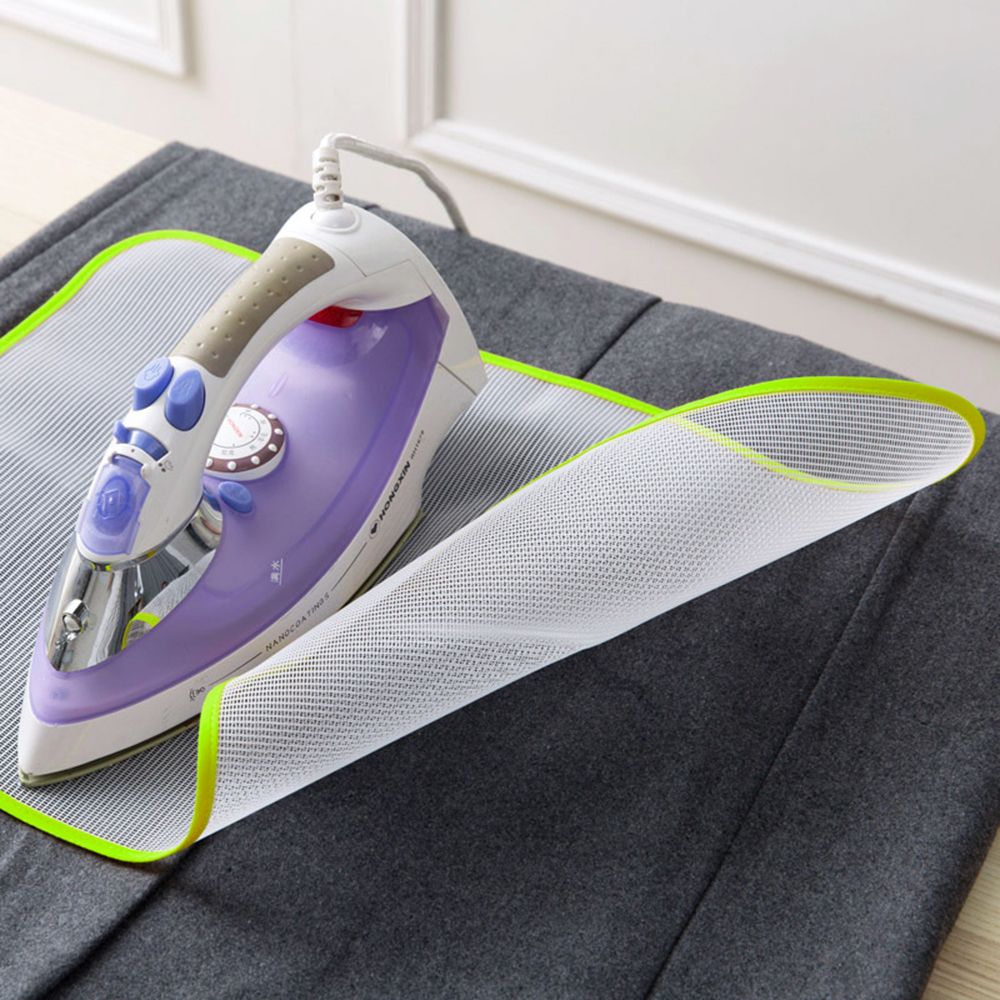 1pc Protective Insulation Ironing Board Cover Random Colors Against Pressing Pad Ironing Cloth Guard Protective Press Mesh &D3-5