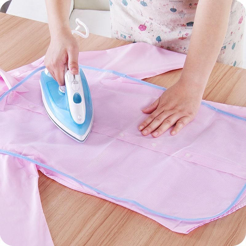 1pc Protective Insulation Ironing Board Cover Random Colors Against Pressing Pad Ironing Cloth Guard Protective Press Mesh &D3-5