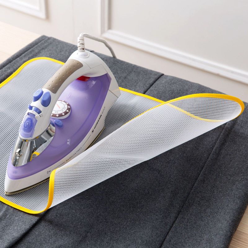 1pc Protective Insulation Ironing Board Cover Random Colors Against Pressing Pad Ironing Cloth Guard Protective Press Mesh &D3-5