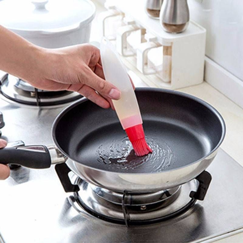 1PCS Silicone Liquid Oil Pen Pastry Brush For Cake Butter Bread Pastry Brush Baking Tool J--81