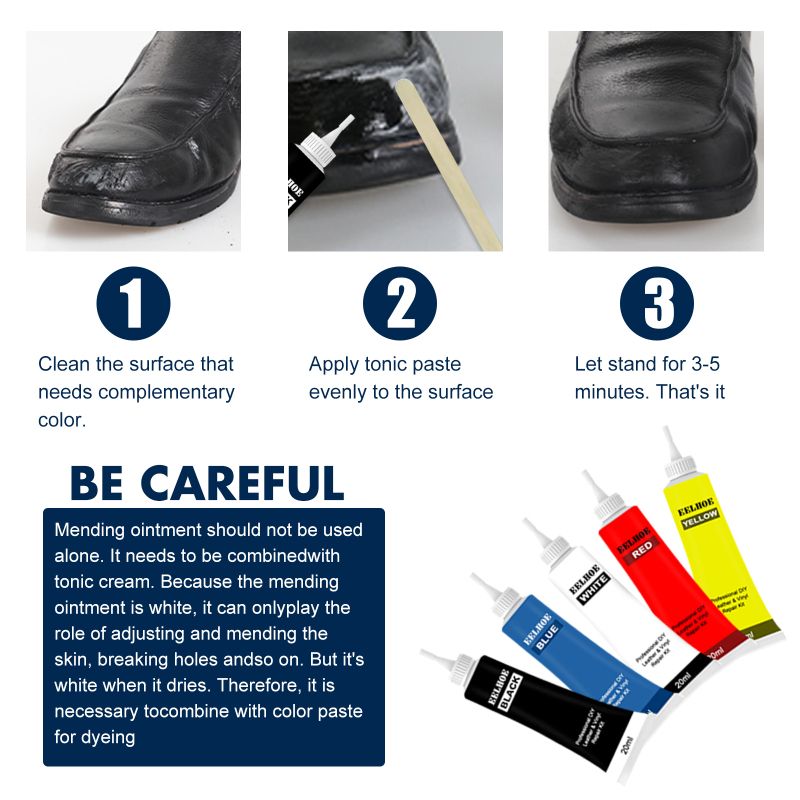 20ml Leather Repair Cream Leather Scratch Crack Leather Repair Car Leather Seat Leather Sofa Repair Cream E-1131
