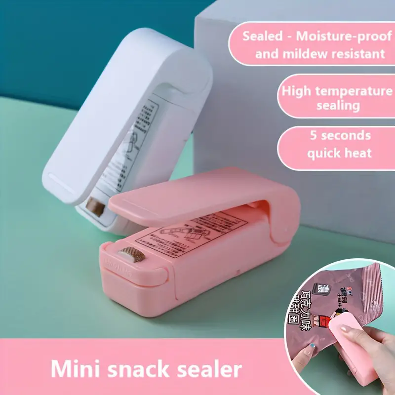 Plastic hand pressure mini sealing machine portable heat sealing machine snack food bag sealing food