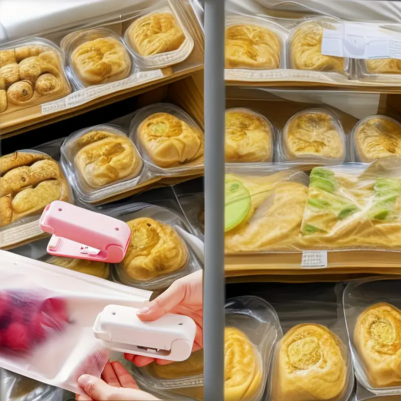 Plastic hand pressure mini sealing machine portable heat sealing machine snack food bag sealing food