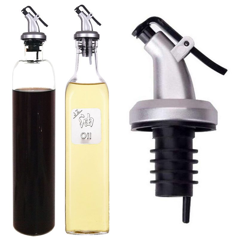1pc Olive Oil Sprayer Drip Wine Pourers Liquor Dispenser Leak-proof Nozzle Sauce Boat Bottle Stopper Kitchen Bar BBQ Tool &E-1187