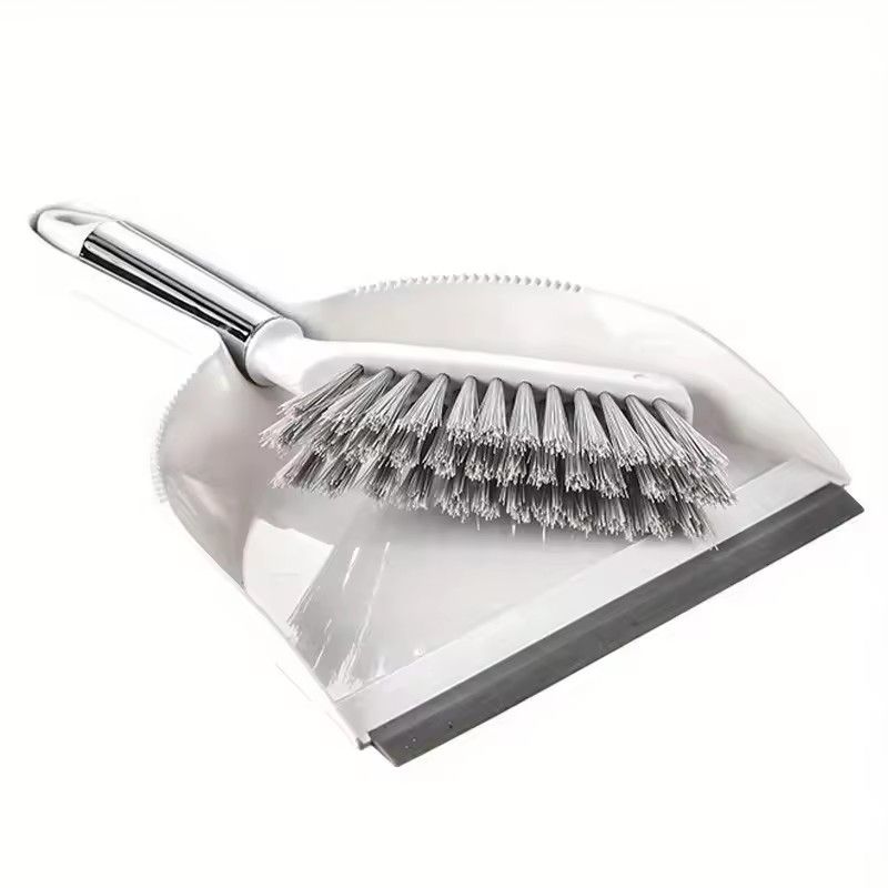 Mini Dustpan and Brush Set Hand Brush Dust Pan Table Cleaning Brush Sweep Broom for Home Computer Keyboard Desktop Table Clean