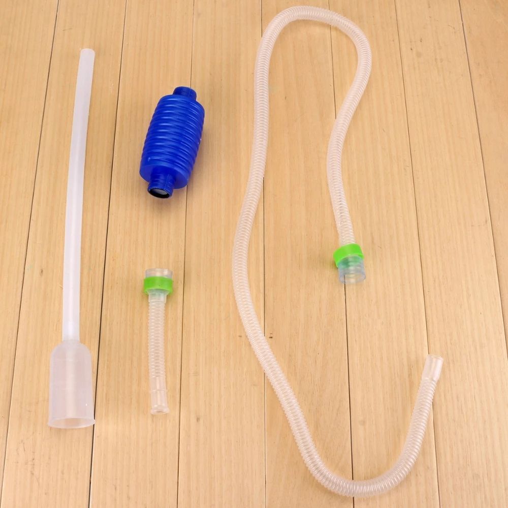 Aquarium Fish Tank Vacuum Gravel Water Filter Cleaner Siphon Pump Manual Cleaner Pump Safe Vacuum