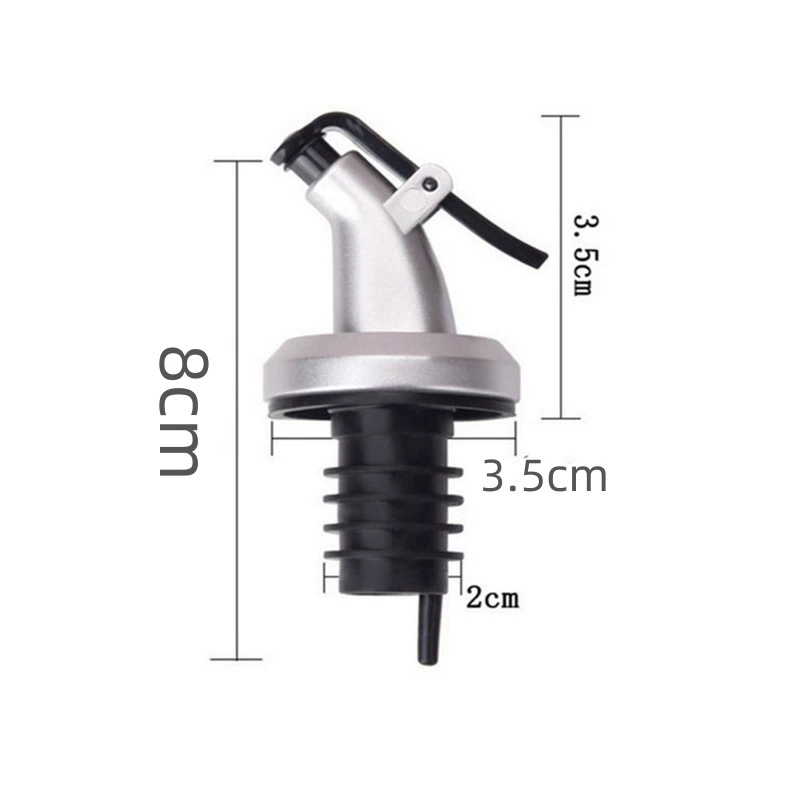 1pc Olive Oil Sprayer Drip Wine Pourers Liquor Dispenser Leak-proof Nozzle Sauce Boat Bottle Stopper Kitchen Bar BBQ Tool &E-1187