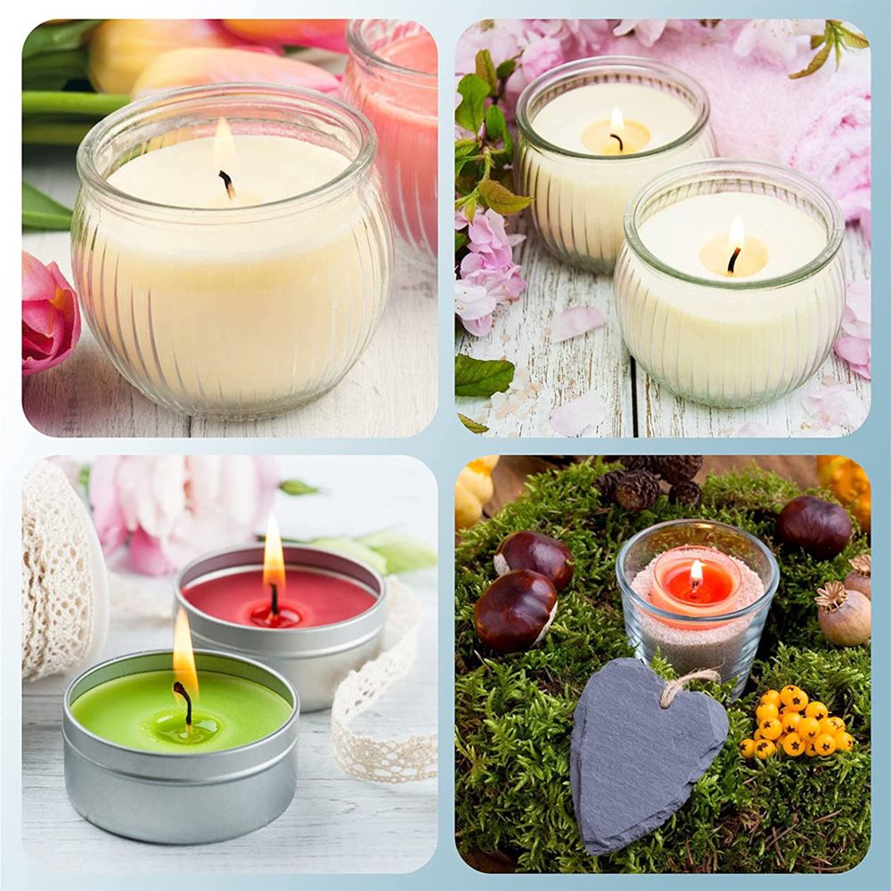 100pc/1set candle wick set, three hole wick holder, smokeless wick, candle wick special double-sided adhesive C-474