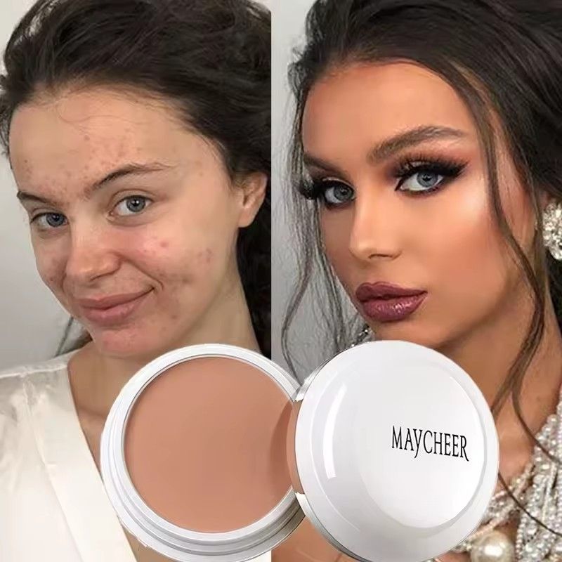 High Coverage Concealer Corrector Anti Dark Circle Freckle Waterproof Matte Foundation BB Cream for Face Makeup Base Cosmetics B2-1043