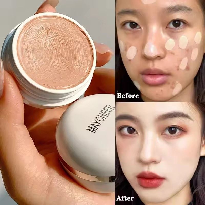 High Coverage Concealer Corrector Anti Dark Circle Freckle Waterproof Matte Foundation BB Cream for Face Makeup Base Cosmetics B2-1043