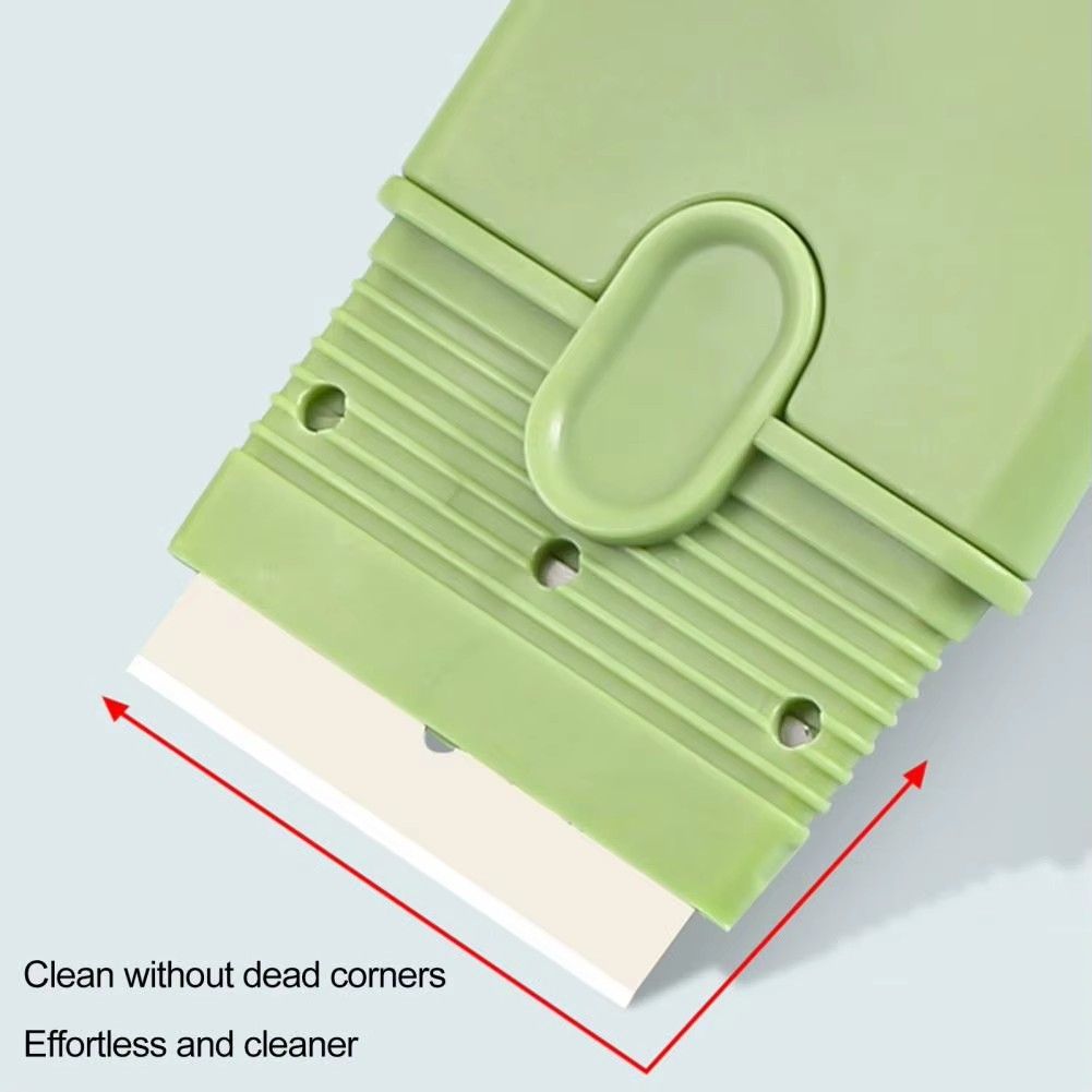 Mini spatula, compact and portable dual head wall ceramic cleaner, tile scraper, multifunctional cleaning tool