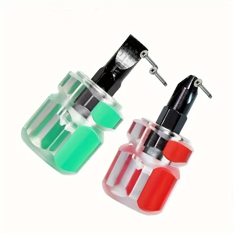 5pcs Mini screwdriver, cross shaped manual screwdriver, car mudguard, small carrot head, disassembly and maintenance tool batch
