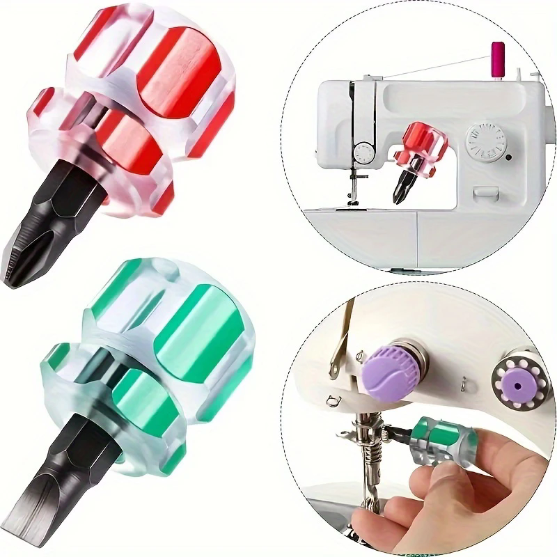 5pcs Mini screwdriver, cross shaped manual screwdriver, car mudguard, small carrot head, disassembly and maintenance tool batch