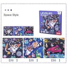 Children's Montessori Scene Puzzle Animal Traffic Dinosaur Magnetic Puzzle Educational Toys For Kids Boys Girl Gift 3--6Years