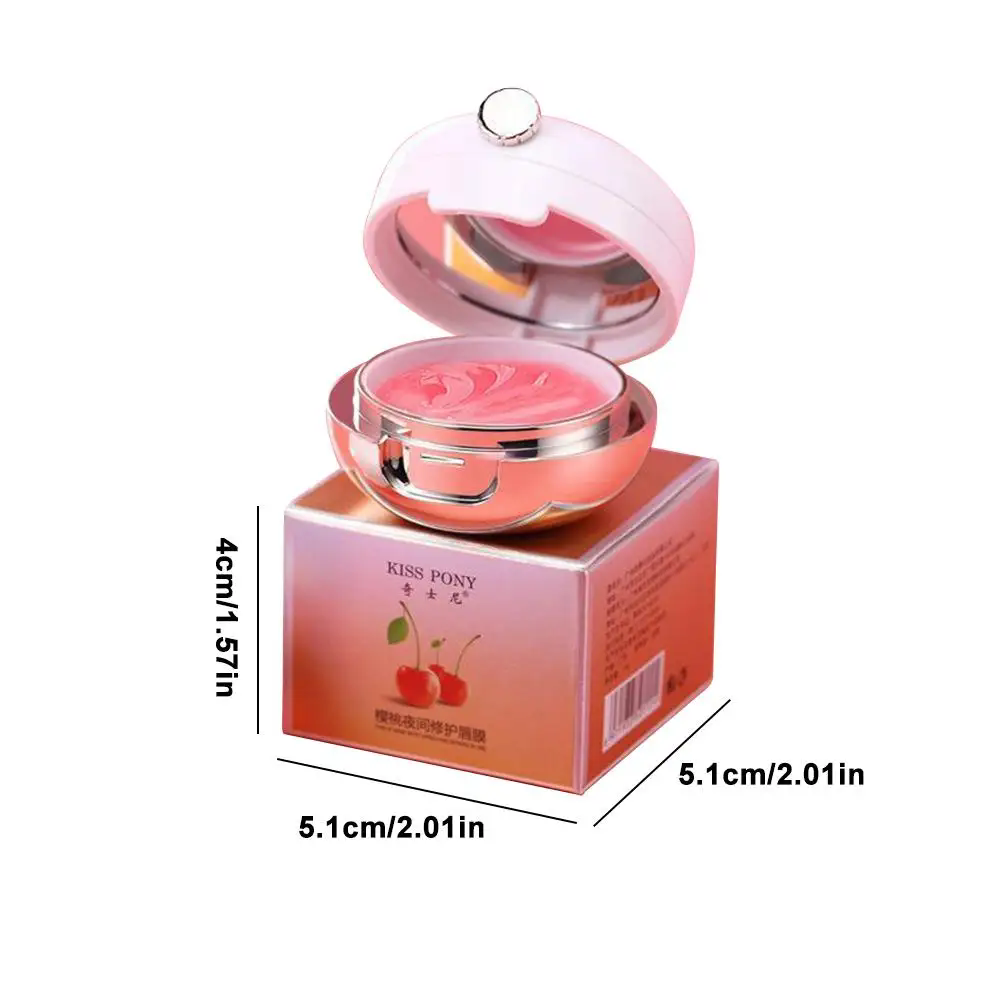 Night Sleep Air Cushion Hydration Lip Mask Lip Oil Hydrating Plumping Lip Gloss Tinted Clear Lip Blam Lip Care Comestic