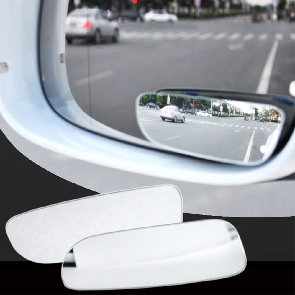 Car Wide Angle Rear View Mirror 360 Degree Rotation Auto Rearview Auxiliary Parking HD Frameless Blind Spot Mirrors C-449