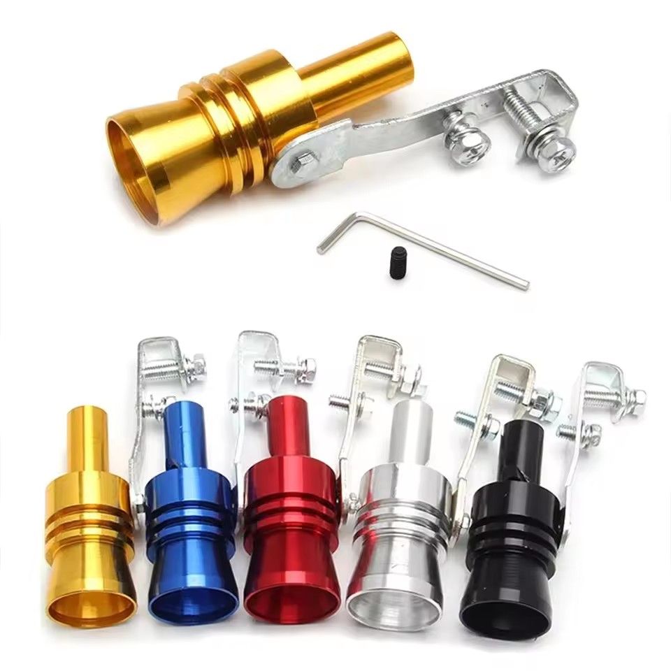 Universal Car Turbo Whistle Car Refitting Turbo Whistle Exhaust Pipe Sound Turbo Tail E-418